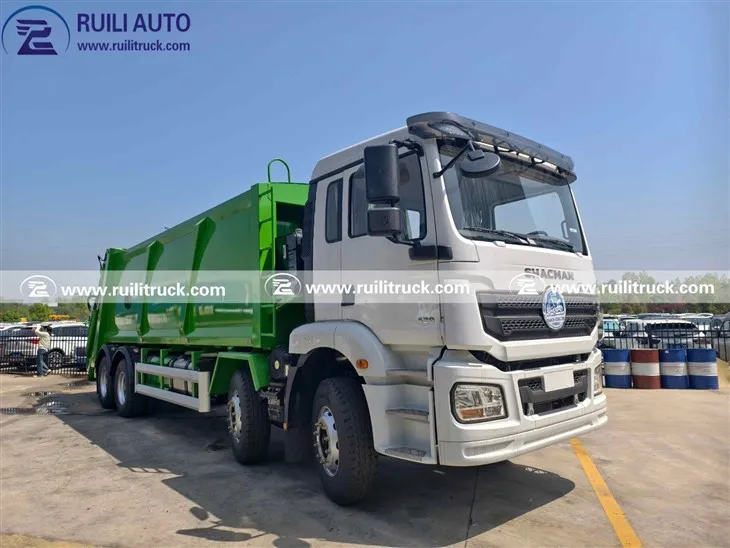 SHACMAN M3000 Compactor Garbage Truck Heavy Duty Truck With 8x4 Driving Form high quality SHACMAN M3000 Compactor Garbage Truck Heavy Duty Truck With 8x4 Driving Form high quality